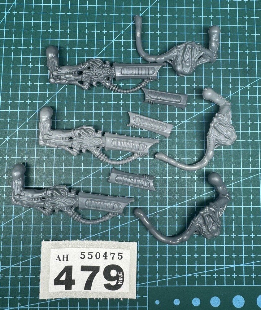 3 Hive Tyrant Stranglethorn Cannon 40k Bit Kitbash Leviathan Carnifex Gun Weapon