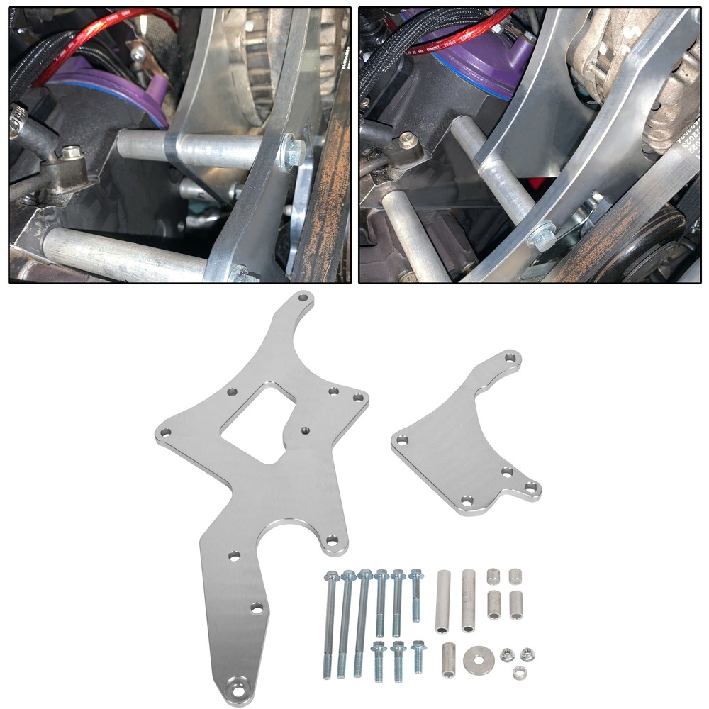 For LS Engine Serpentine Bracket Alternator Power Steering Pump Swap Conversion