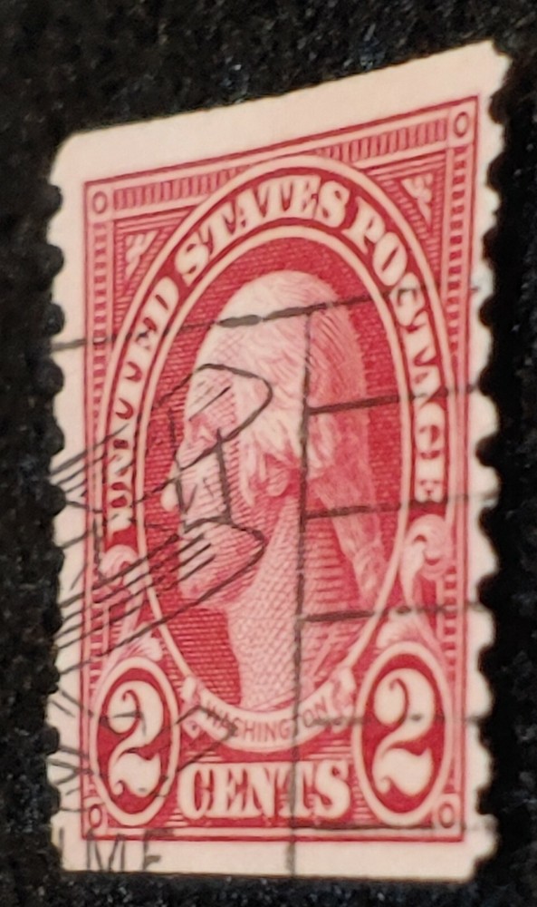 RARE - GEORGE WASHINGTON RED - 2 CENT STAMP