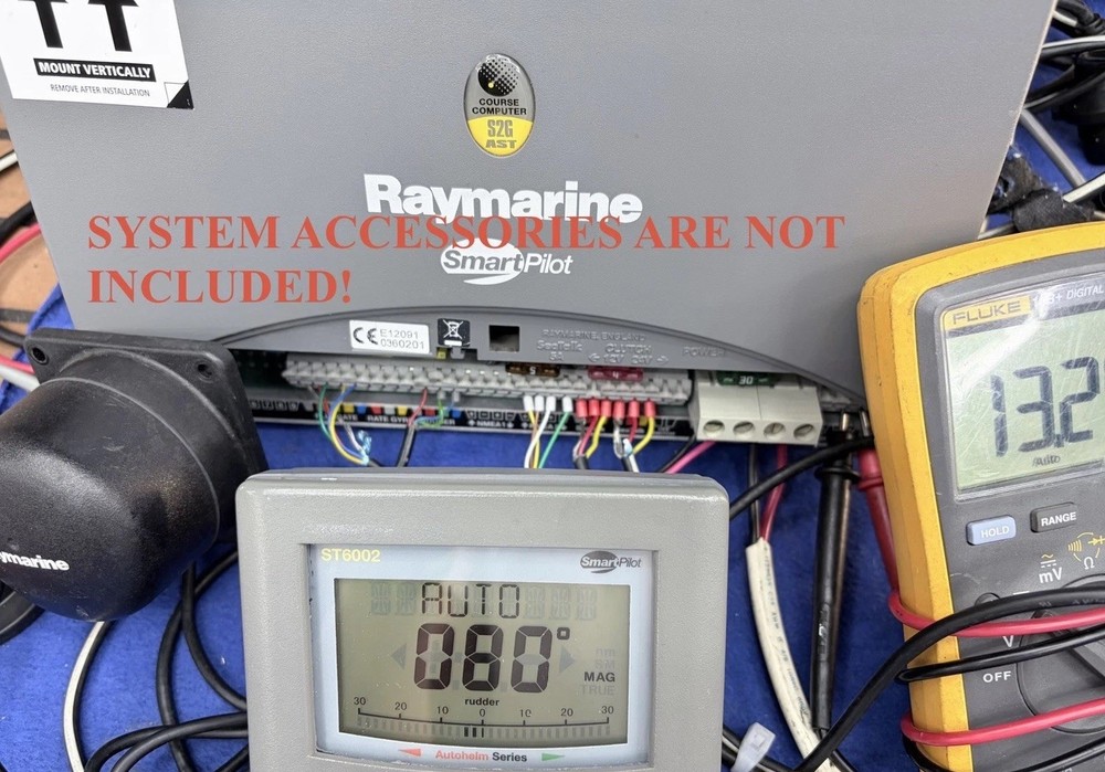 Raymarine S2G (150G) Smart Autopilot Course Computer - E12091 - Fully Tested