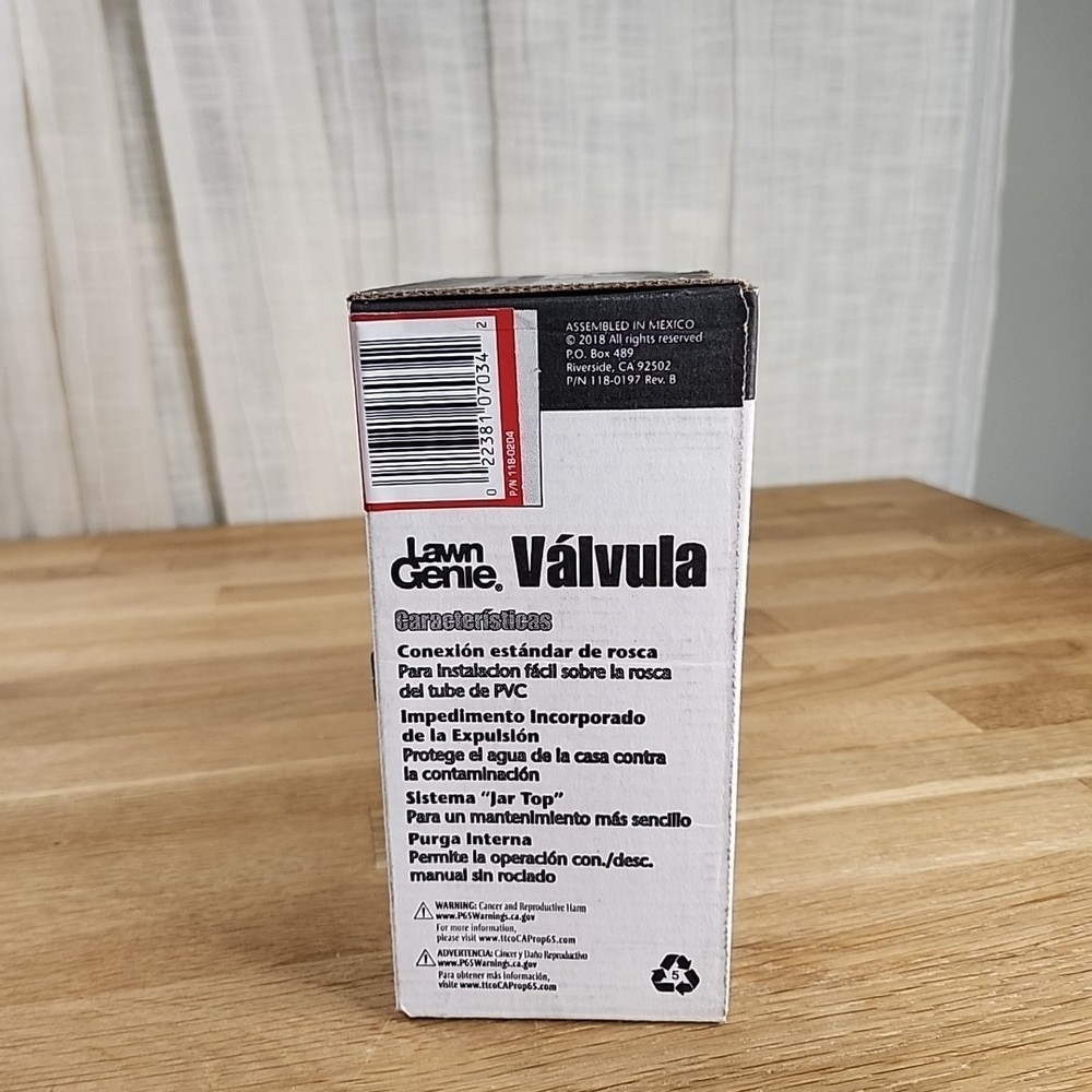 Lawn Genie Anti-Siphon Valve 3/4 in. Model L7043 Standard Thread Connection