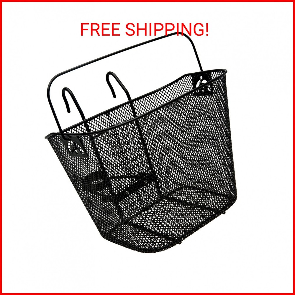 Bell Tote 510 Front Basket With Handle, Black