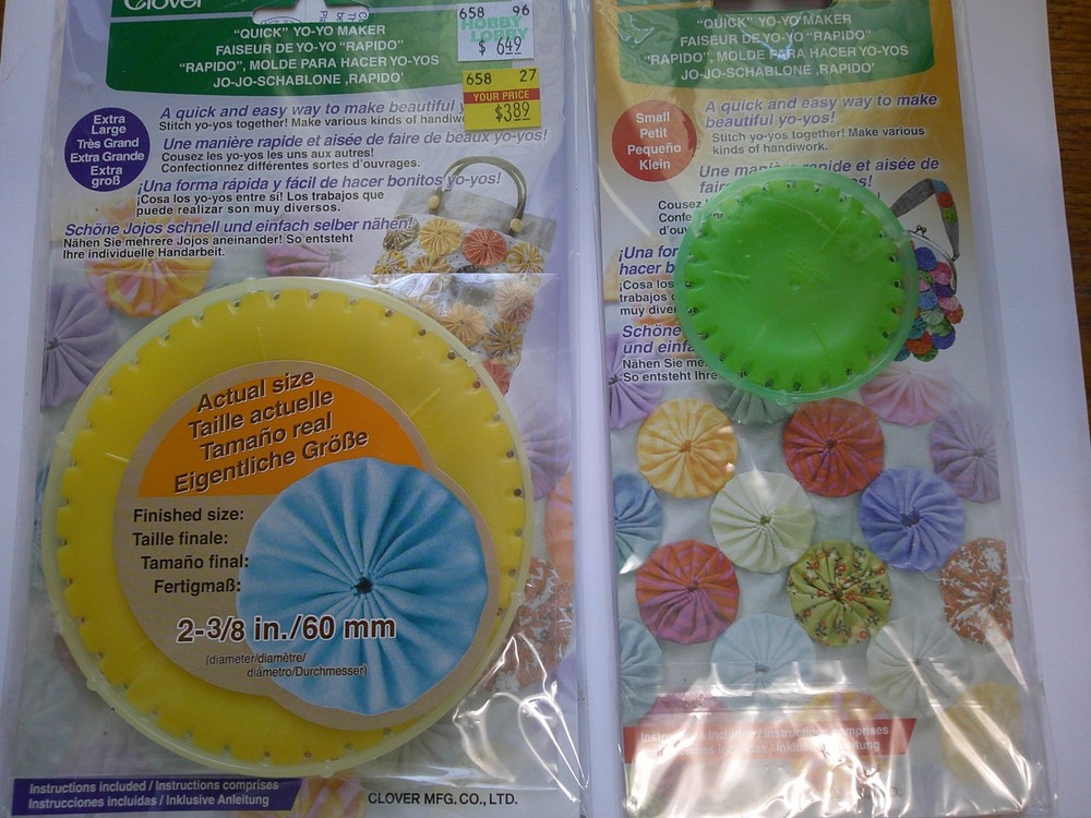 Lot of 2 Clover Quick Yo-Yo Makers