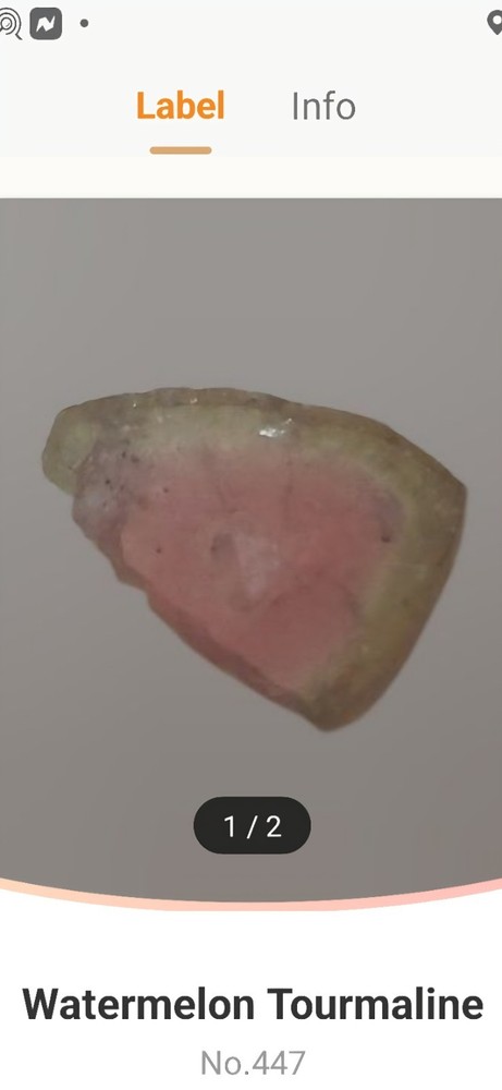 WATERMELON TOURMALINE SLAB