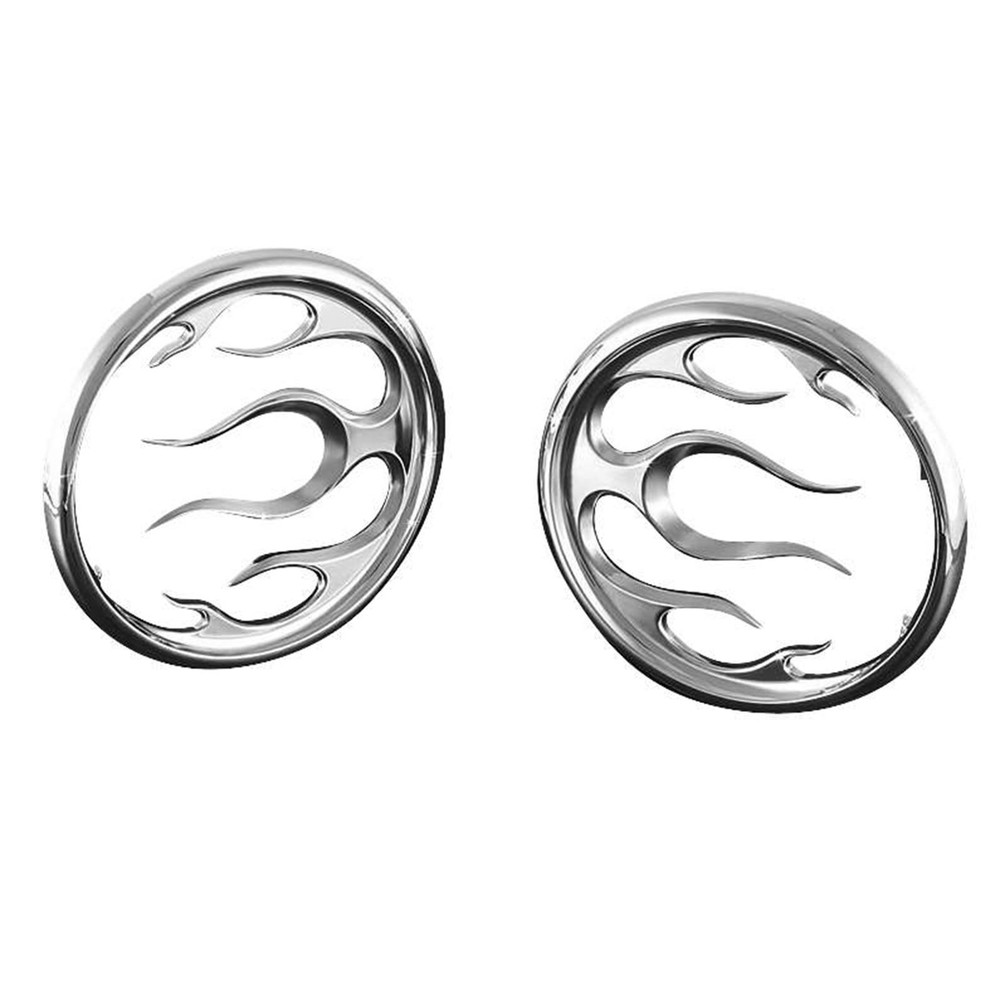 Kuryakyn Front Speaker Accents - Flame 3788