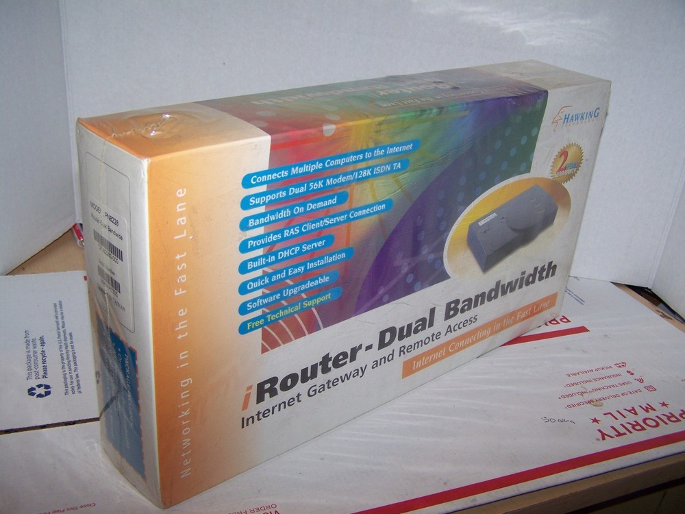 Hawking Technology iRouter-Dual Bandwidth Internet Gateway and Remote Access