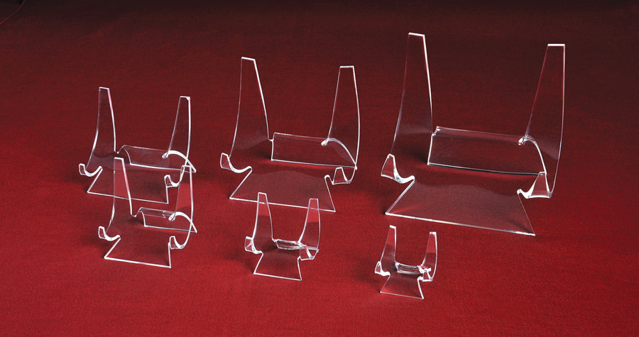 *3 Premium 4" Display Stands Easel Fine China Dinnerware Plates Saucers (38)