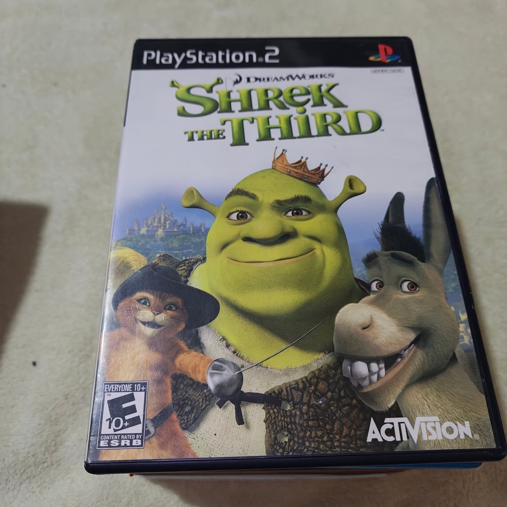Shrek The Third Standard Case PlayStation 2 Activision