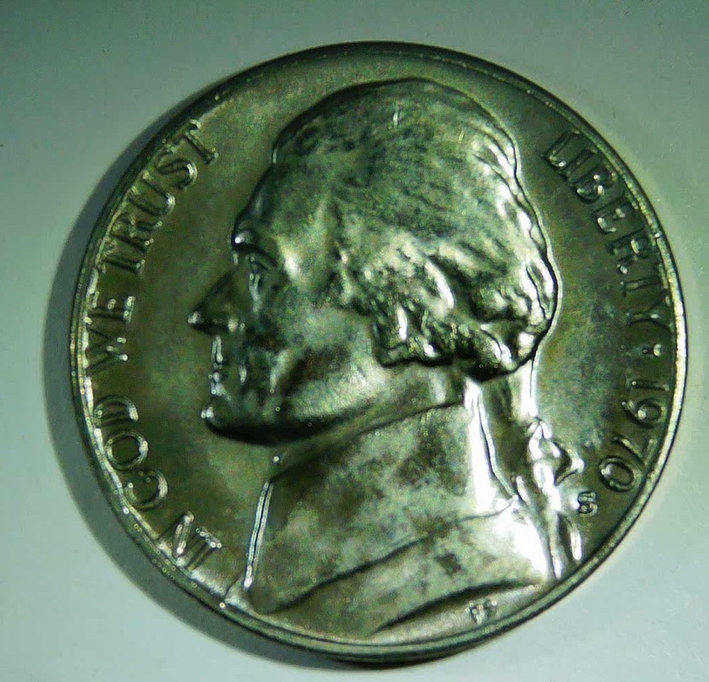 1970-S UNCIRCULATED  JEFFERSON NICKEL