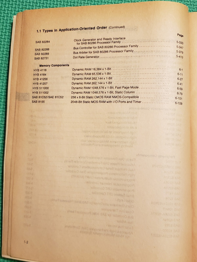 SIEMENS MICROCONTROLLERS, MICROPROCESSORS, Peripherial & Mem. Data Book 1988/89
