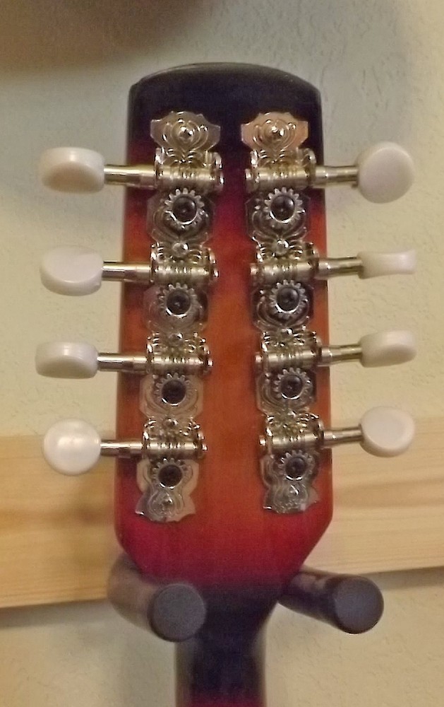 8 String Mandolin With Pick Guard - Sunset Color