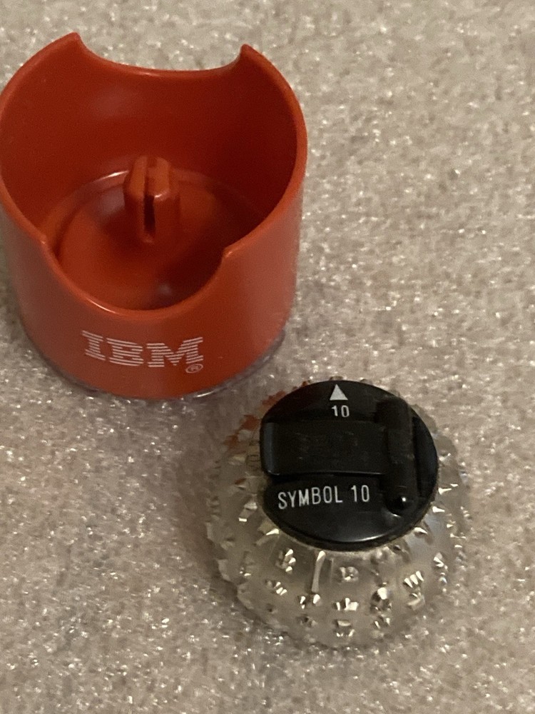 IBM SYMBOL 10 TYPE BALL 10 Pitch Selectric