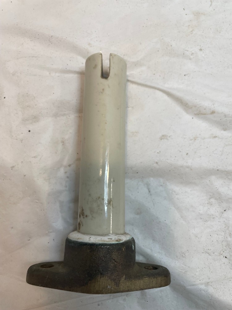 Vintage Ceramic Standoff Insulators 6" tall
