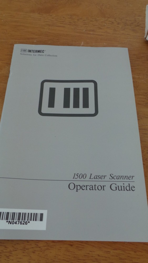 Intermec 1500 Laser Barcode Scanner - New (old stock)