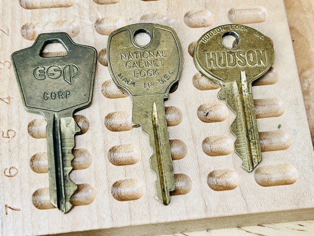 3 Different USPS Postal Lock Keys Post Office Locksport locksmith