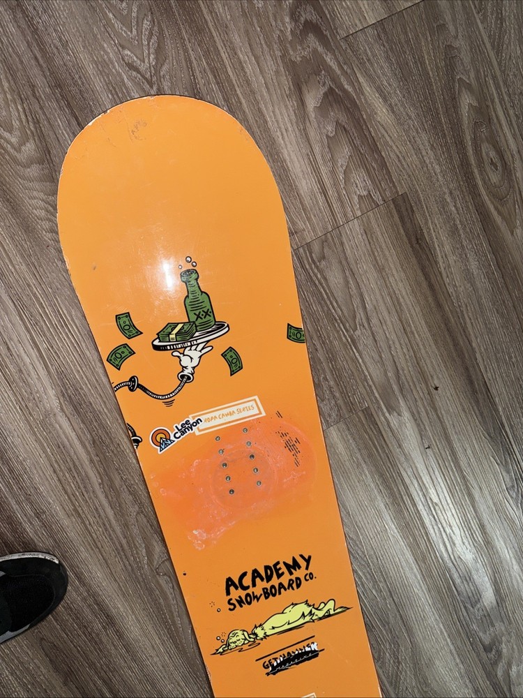 Academy Propacamba Snowboard 155cm - Rare Tarbell Graphics -