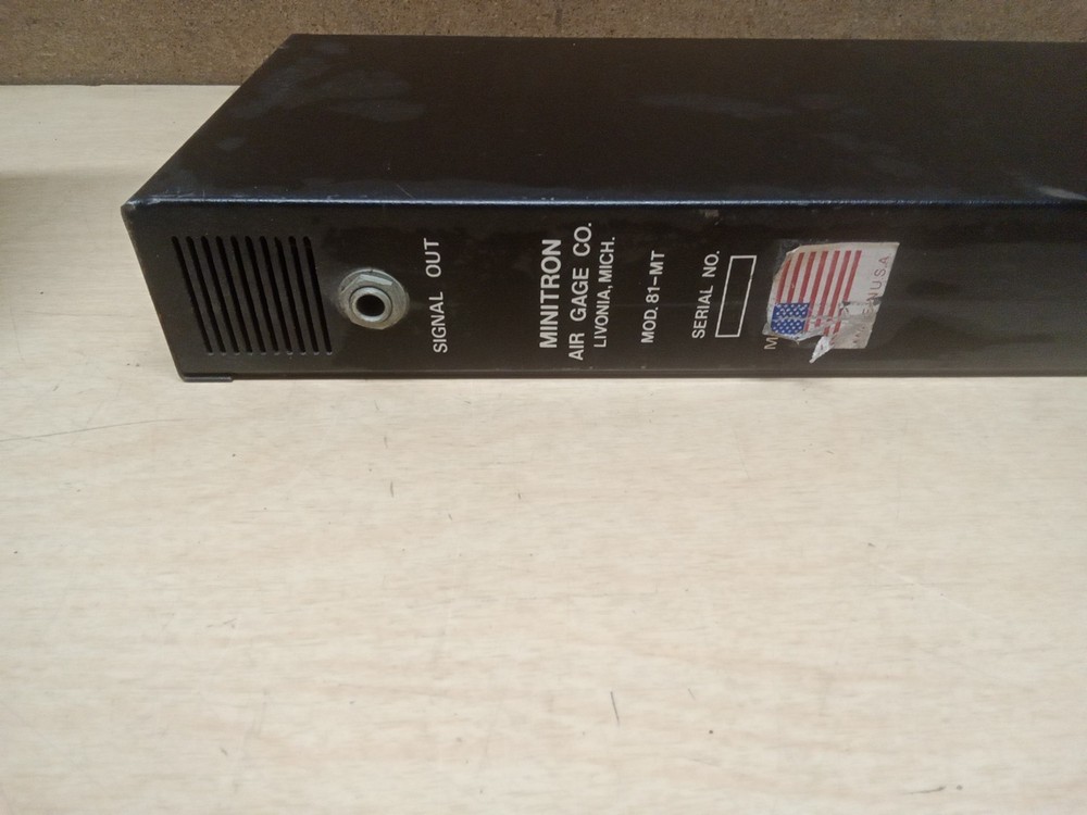 Air Gage Co. 81-MT Minitron Control