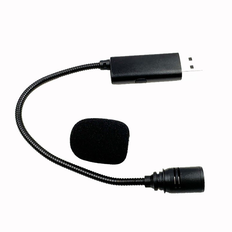 Omnidirectional Microphone 9 Hose Microphone with Switchs Support All System