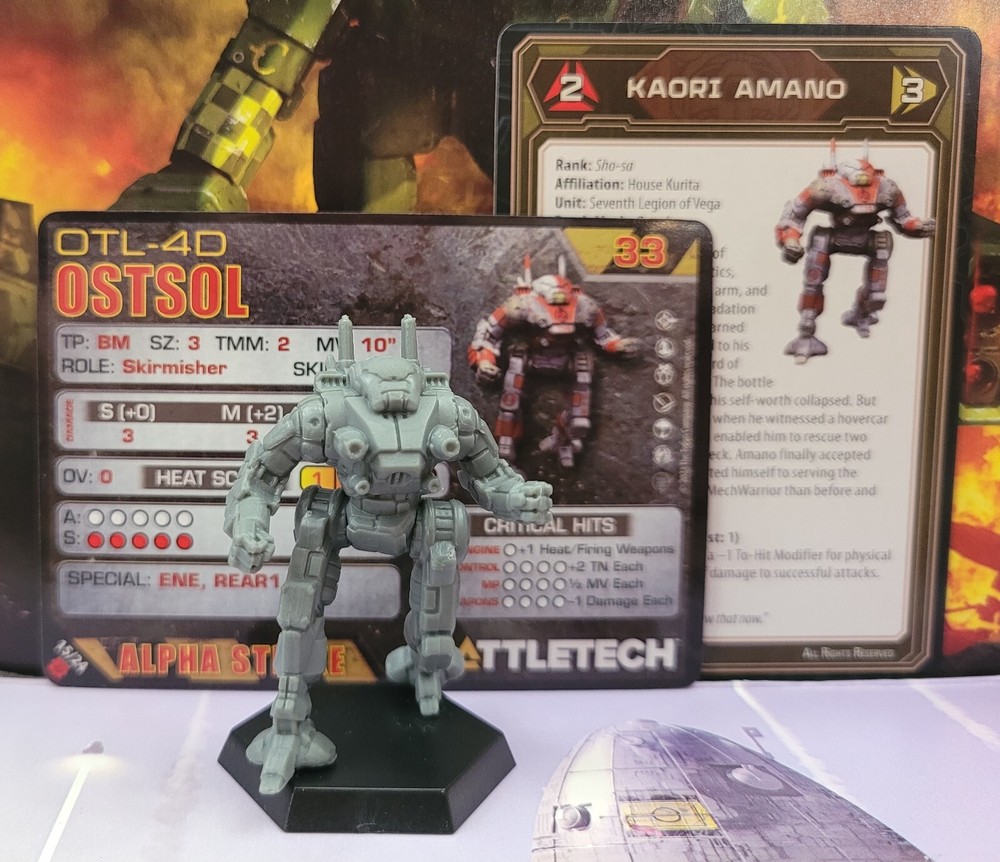 Battletech Ostsol Mech Inner Sphere Mercenaries boxed set Miniature