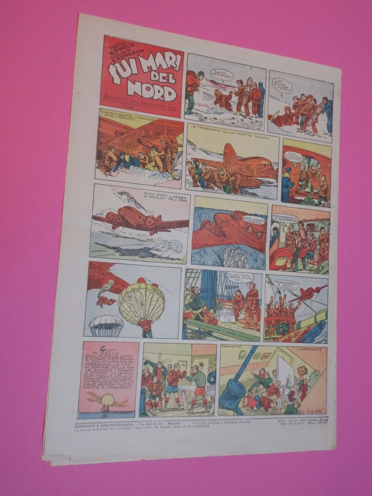 L'AUDACE No. 189 Saev 1937 Original EXCELLENT "on sheet"!!