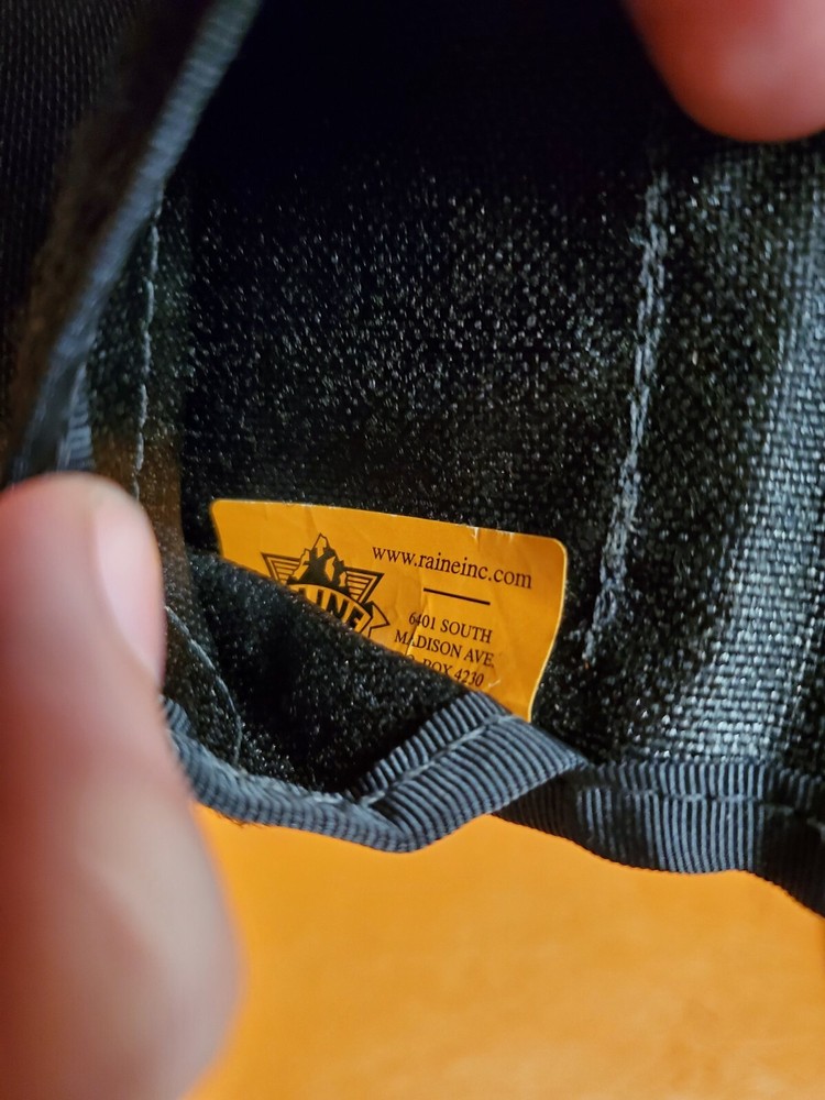 Raine Inc Basic Tactical Black Durable Nylon Pouch