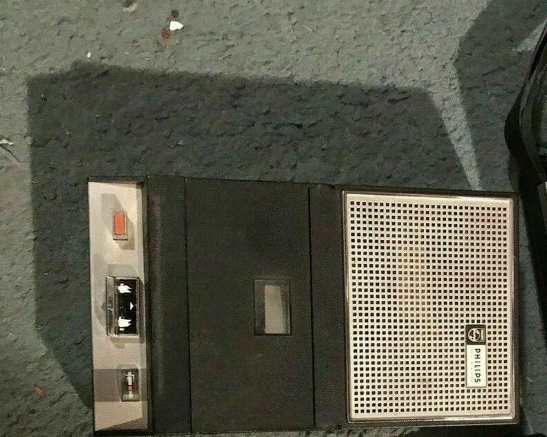 Tape Deck Cassette Deck Philips EL 3302 replacement belt set 07/1-02/1