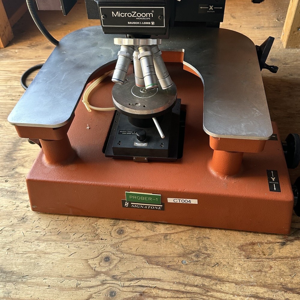 SIGNATONE SUB-MICRON ANALYTICAL PROBE STATION Untested Read Desc