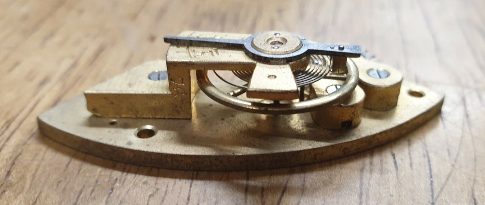 Large Sized Curved Platform Escapement