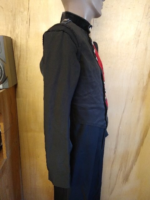 Marching Band Uniform Size 34" Including Jacket, Bibbers, Gauntlets
