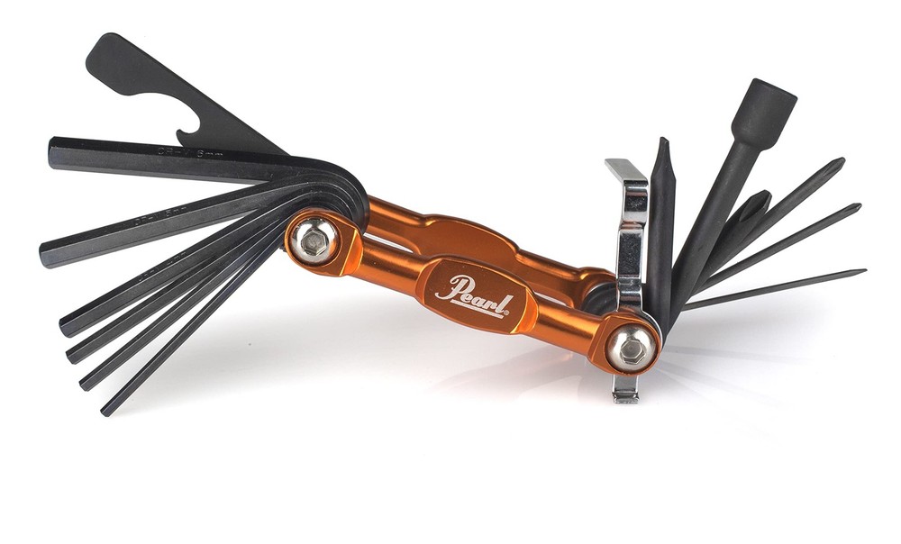 Pearl Tech Tool Drum Key & Multi-Tool - 13-in-1 for Pearl Drums/Hardware