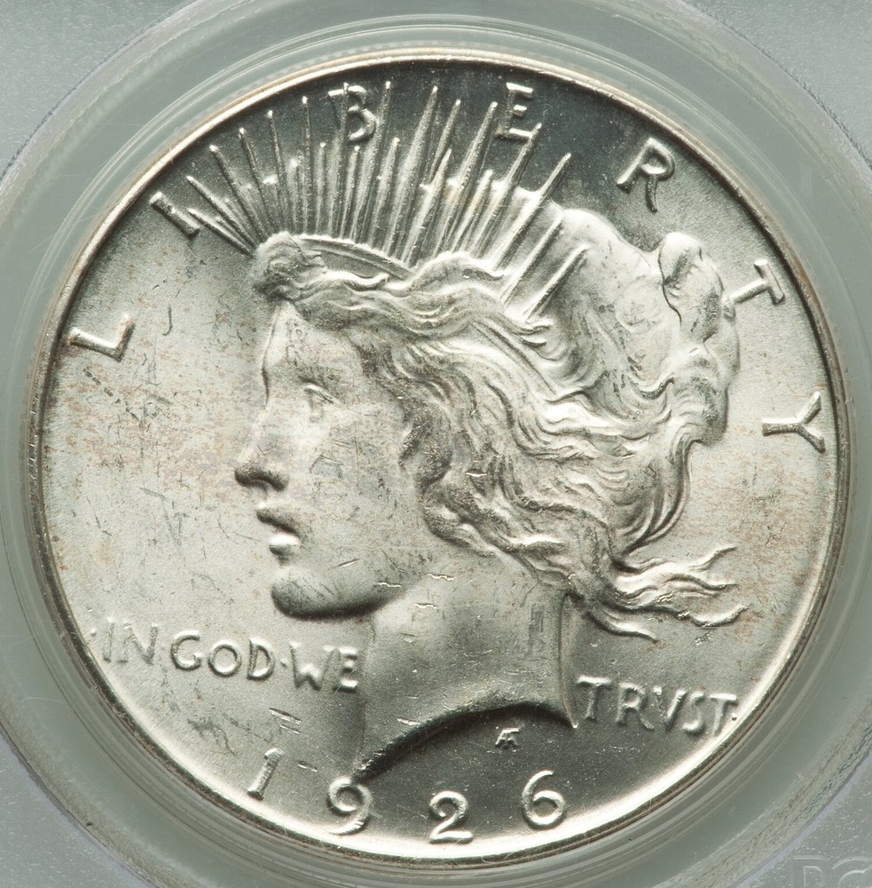 1926-S PEACE DOLLAR PCGS MS64
