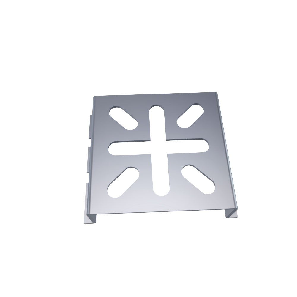NavePoint 24/67" Electro Zinc Plated Wire Mesh Cable Tray Spider Bracket - 2