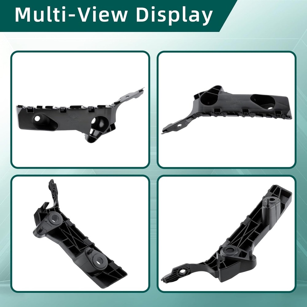 Bumper Retainers Brackets Mounting Kit Front Driver and Passenger Side for 3 & 3