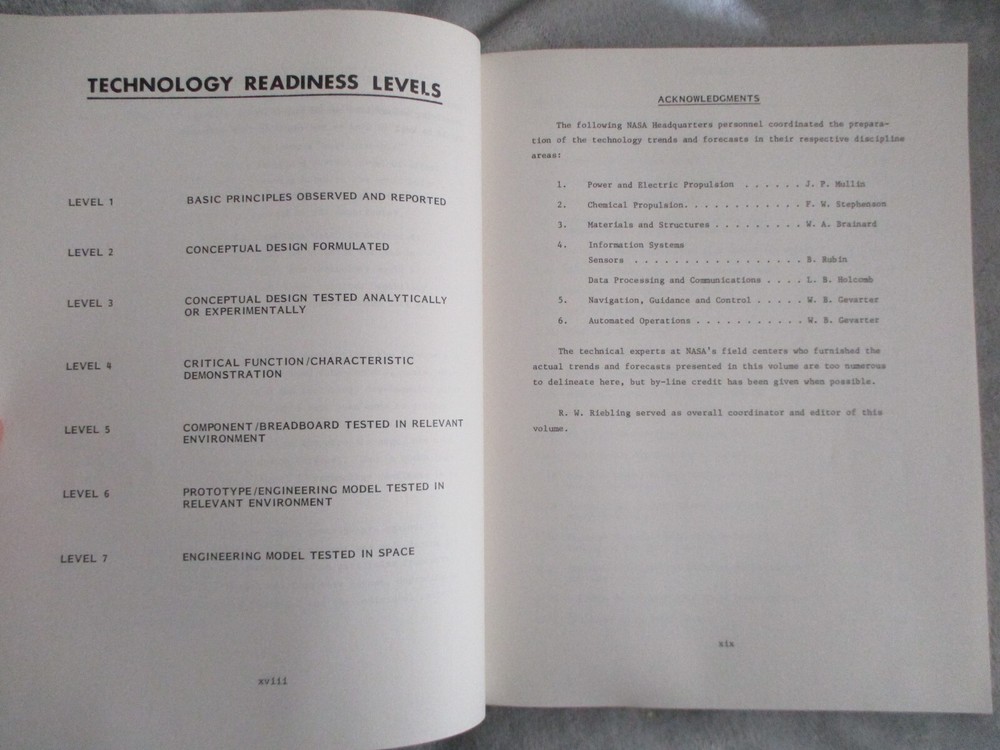 NASA/MSFC PRE-SHUTTLE SPACE SYSTEMS TECHNOLOGY MODEL COMPLETE 3 VOLUME SET -1980