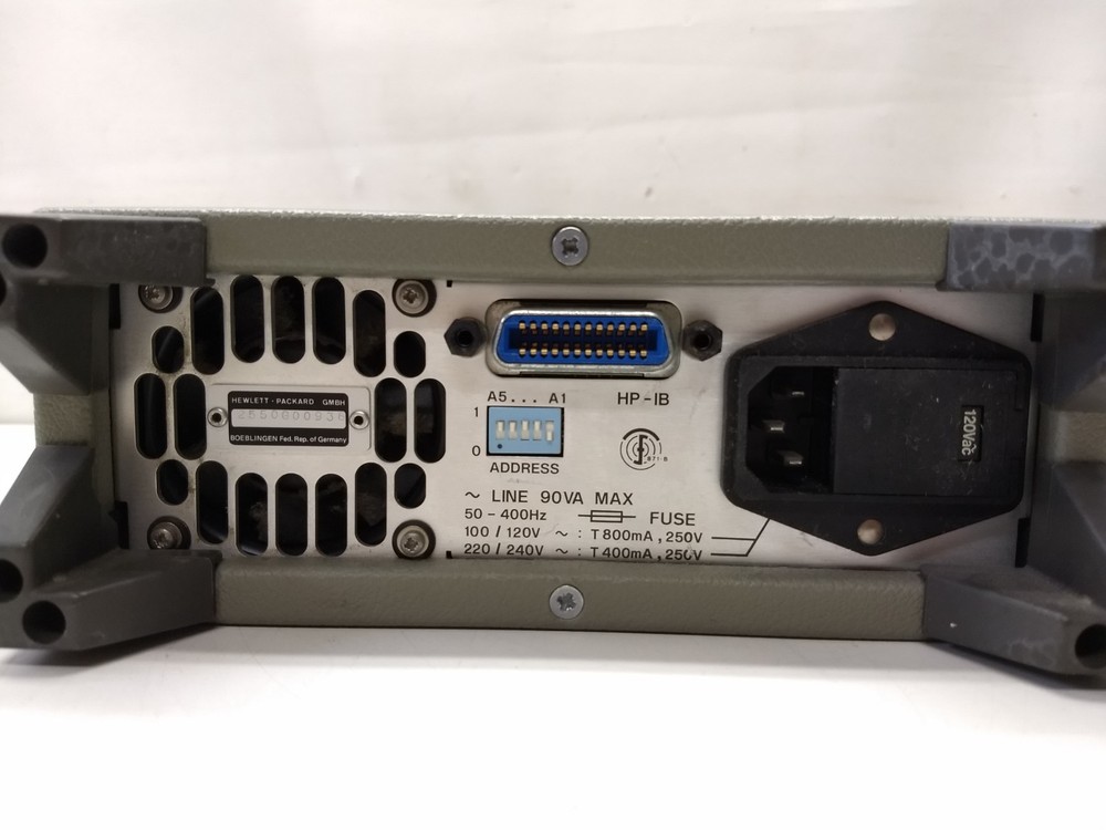 Hp / Agilent 8152A Optical Average Power Meter