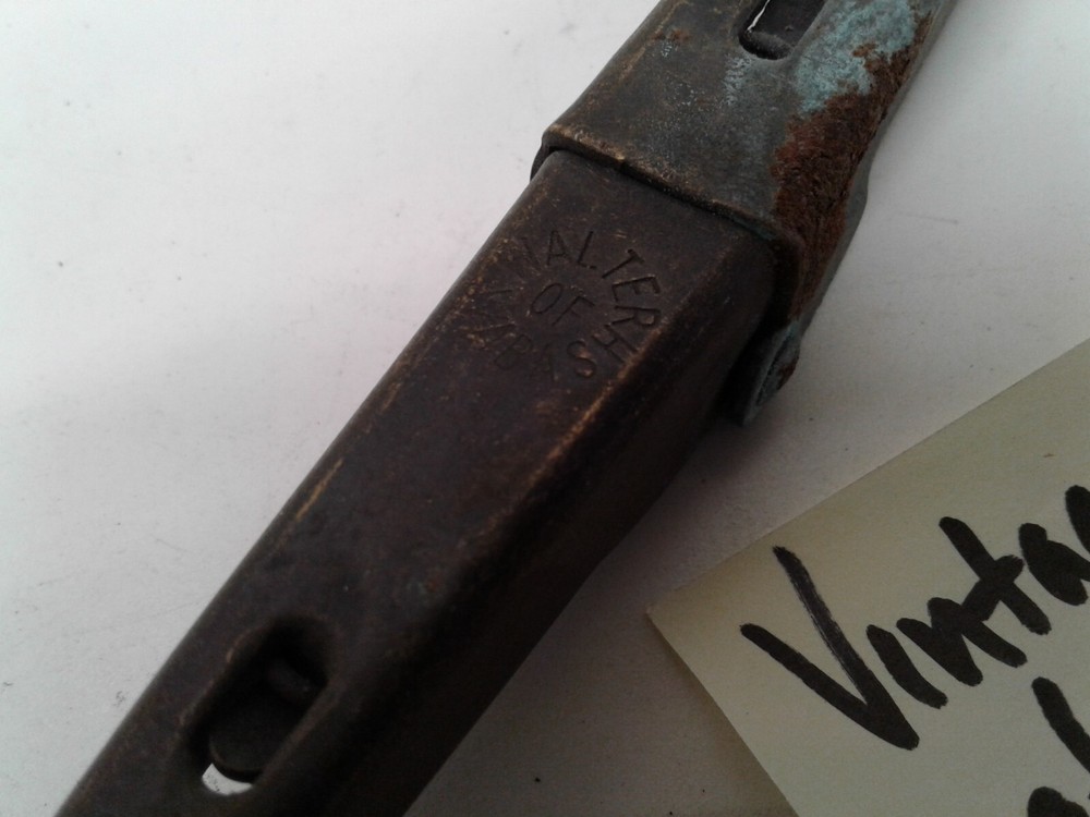 Vintage Walter of Wabash Drop Leaf Table Support