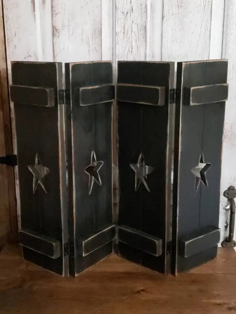 Rustic window shutters / primitive window shutters / shutters