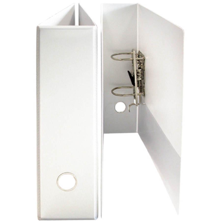 NEW 10x Bantex Insert Lever Arch File Folder 70mm A4 White Box BULK