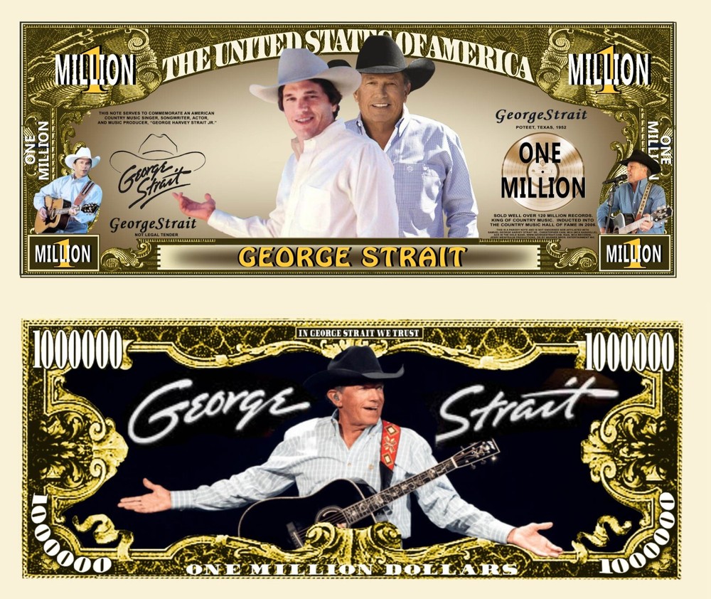 OUR GEORGE STRAIT NOVELTY NOTES (25 EA)