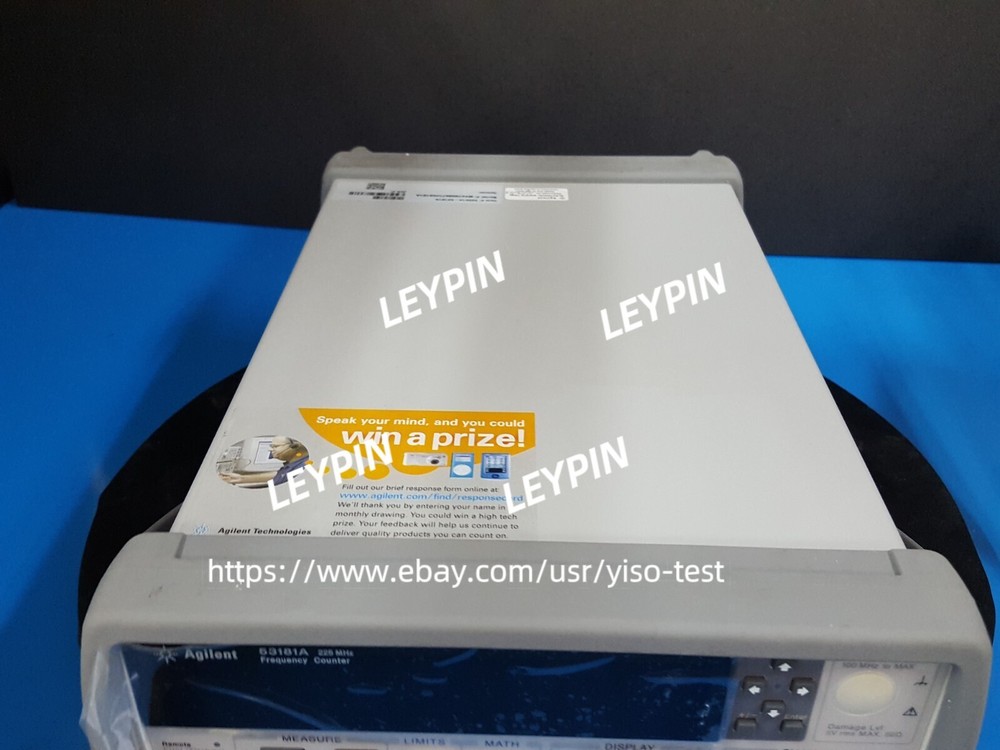 1PCS HP Agilent Keysight 53181A High Precision Frequency Meter /Good function #$