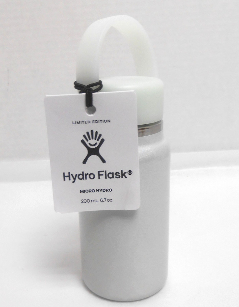 Hydro Flask Micro Mini Bottle Limited Edition Glimmer Blue