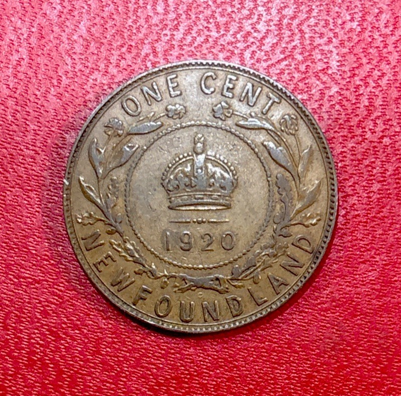 1920-C Newfoundland Large Cent! ENN Coins