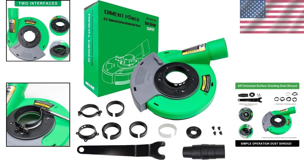 Dust Shroud for Angle Grinder 4 5 inch Universal Surface Grinding Tool