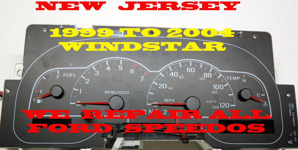 1999 2003 FORD WINDSTAR INSTRUMENT CLUSTER SOFTWARE & ODOMETER CALIBRATION SERV