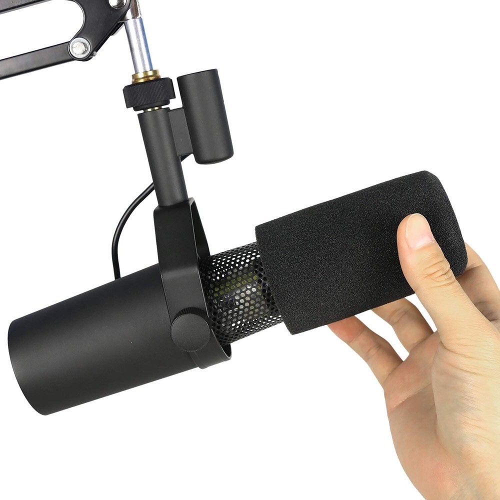 SM7B Windscreen - Mic Pop Filter Foam Cover Compatible with Shure SM7B Microphon