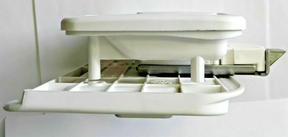 White Leonardo New Style RV Camper Trailer Entry Door Lock Fastec FIC LEO-WHT