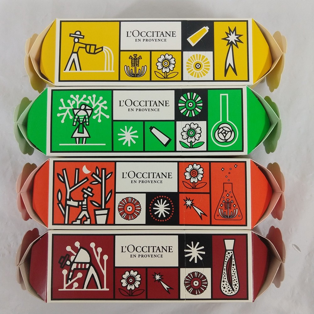 L'Occitane Holiday Surprise Firecrackers Collection NIB