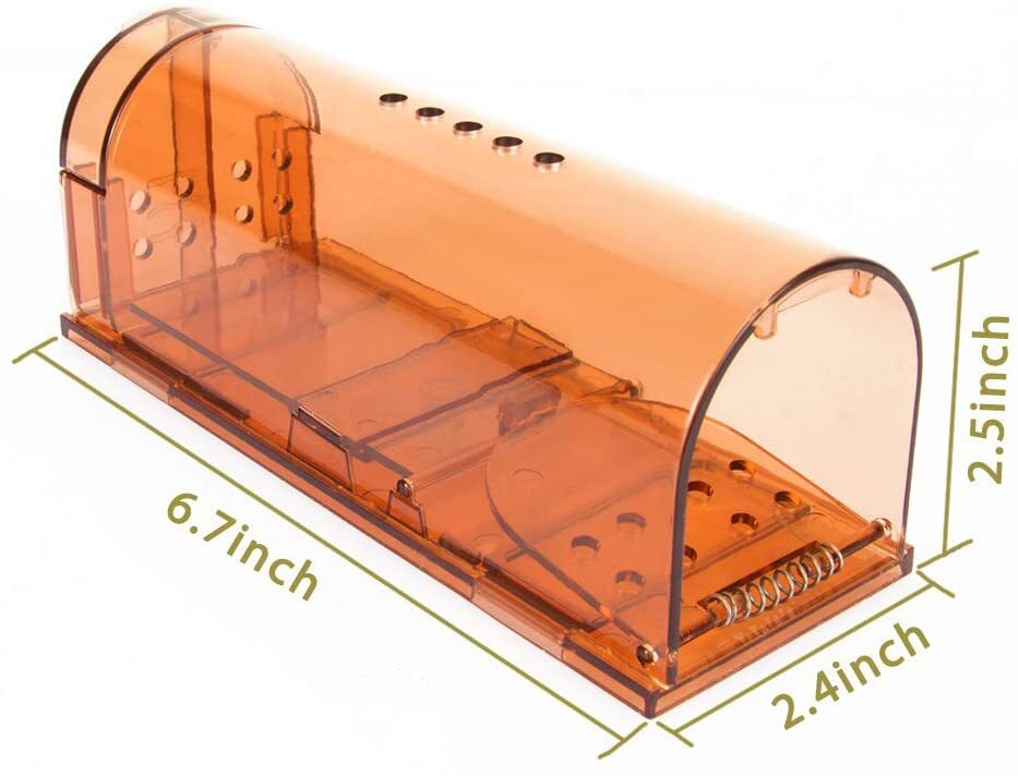 Humane Mouse Traps 2 Pack Live Catch and Release Good Mousetrap-Fast shipping