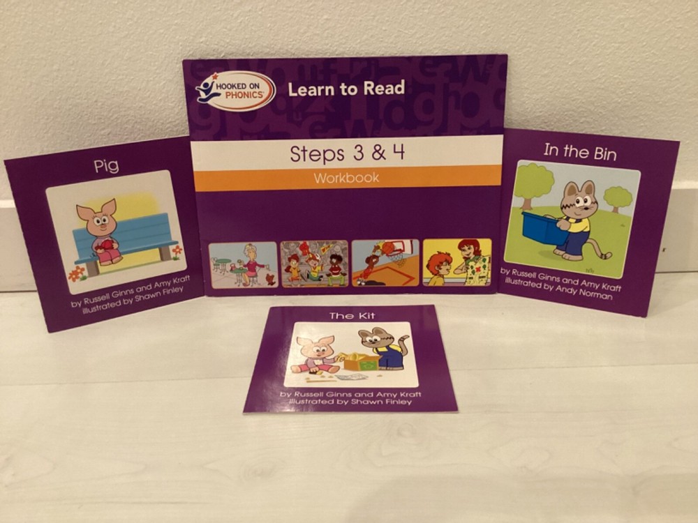 Hooked on Phonics learn to read lot