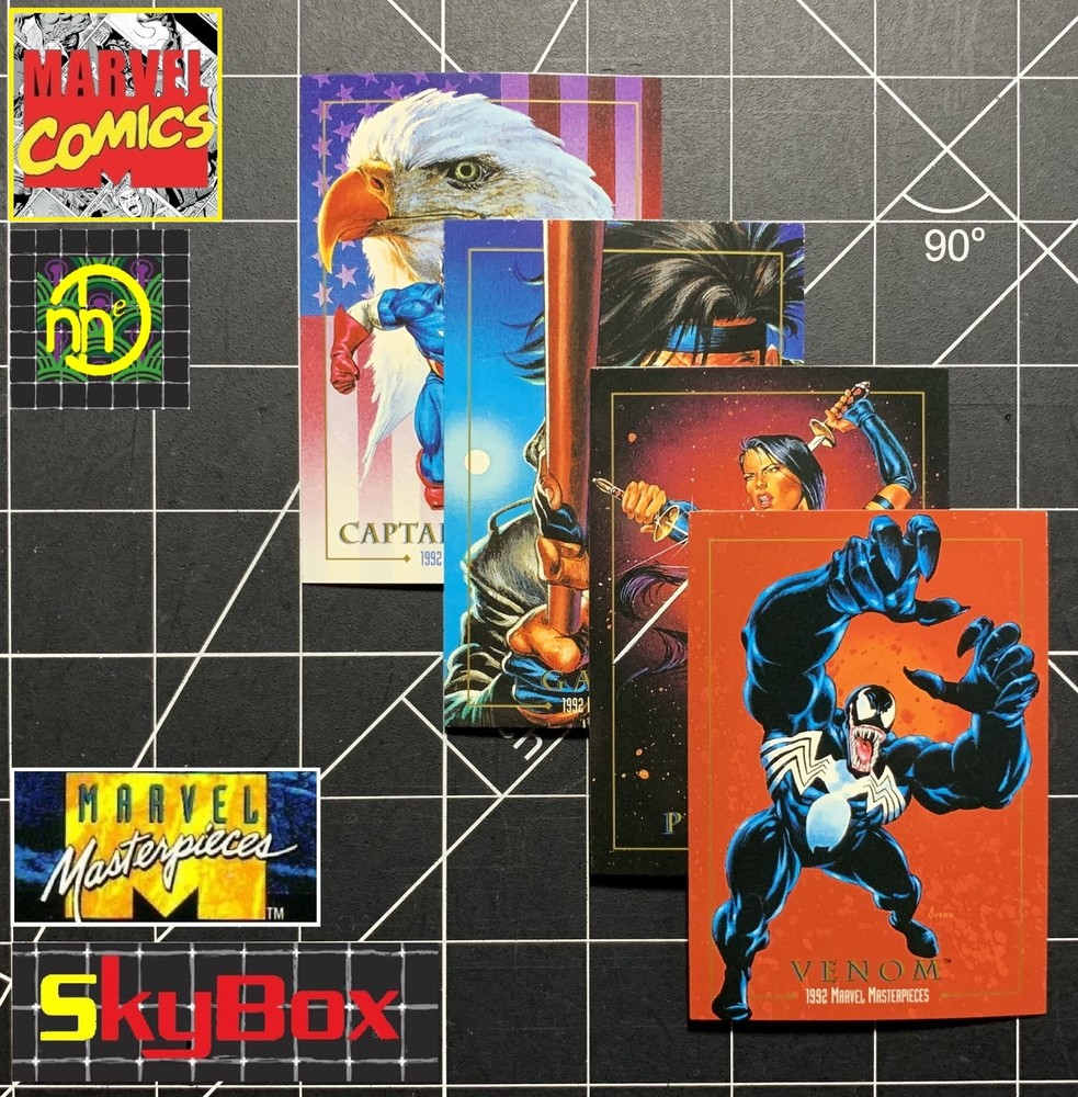 1992 Marvel Masterpieces Base Card Singles - Pick Choose - GROUP 1